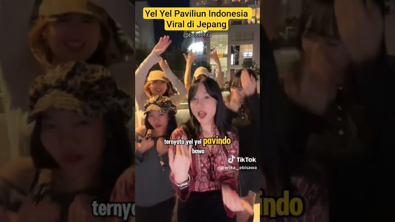 Yel Yel Paviliun Indonesia Viral Di Jepang #reaction #indonesia #youtubeshorts #viral #osakaexpo2025