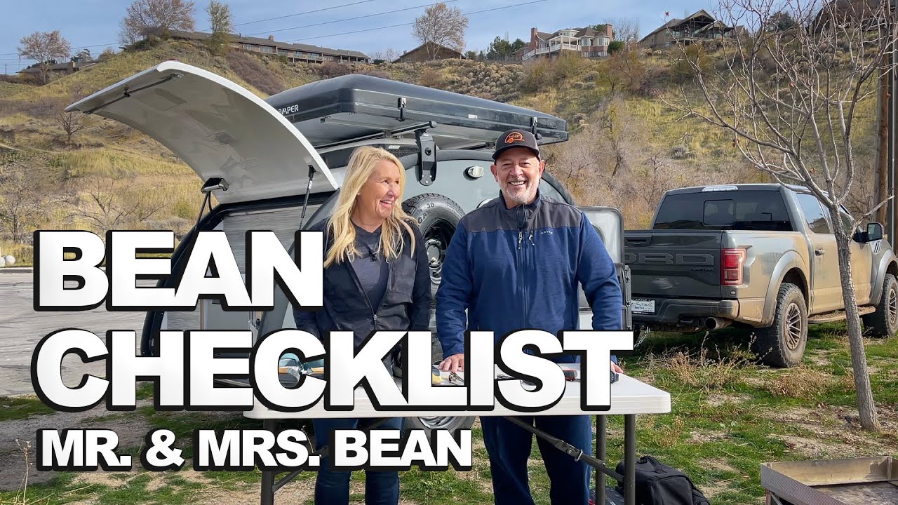 Camping Checklist for a Weekend in Bean Trailer | Mr. & Mrs. Bean | Best Gear and Supplies