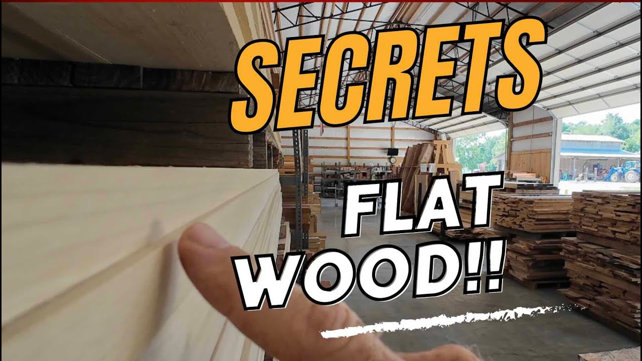 Secrets of Flat Sawmill Lumber
