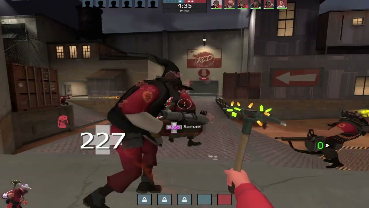 TF2 6s Scrim | cp_metallworks | HUH vs ♿️
