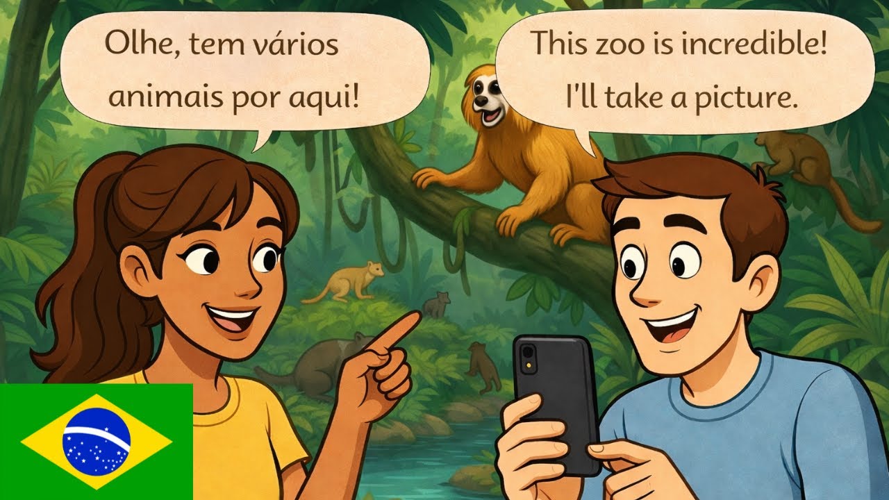 Everyday Brazilian Portuguese for Americans: A Day at the Brazilian Zoo