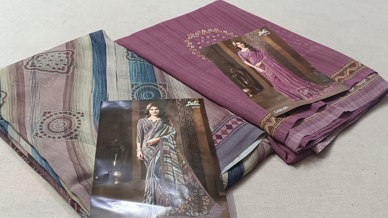 Bela ब्रांड में सबसे ज़्यादा बिकने वाली saree collection, single piece available#belasaree #saree 