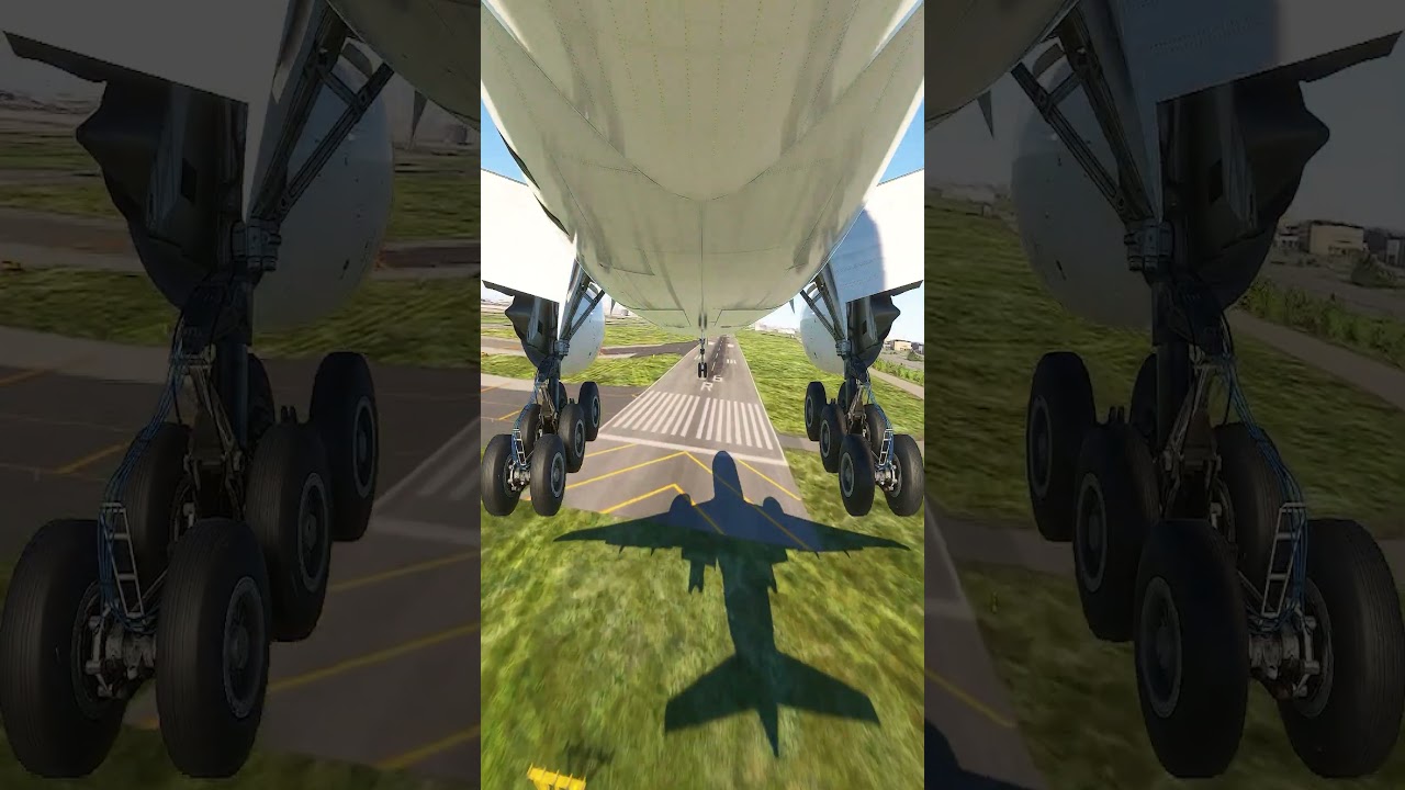 Plane Emergency Landing #plane #avaition #trending