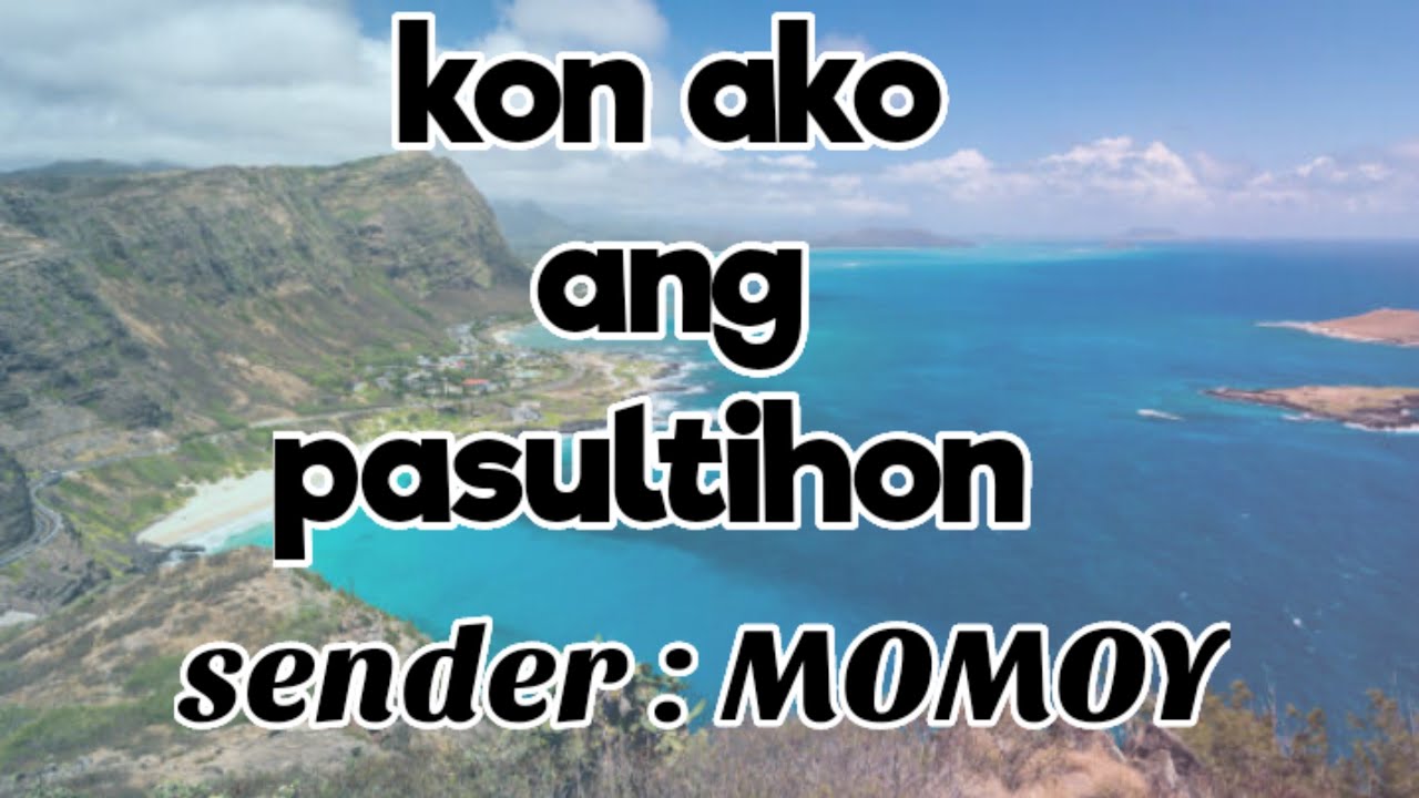 rmn drama Kon ako ang pasultihon sender 