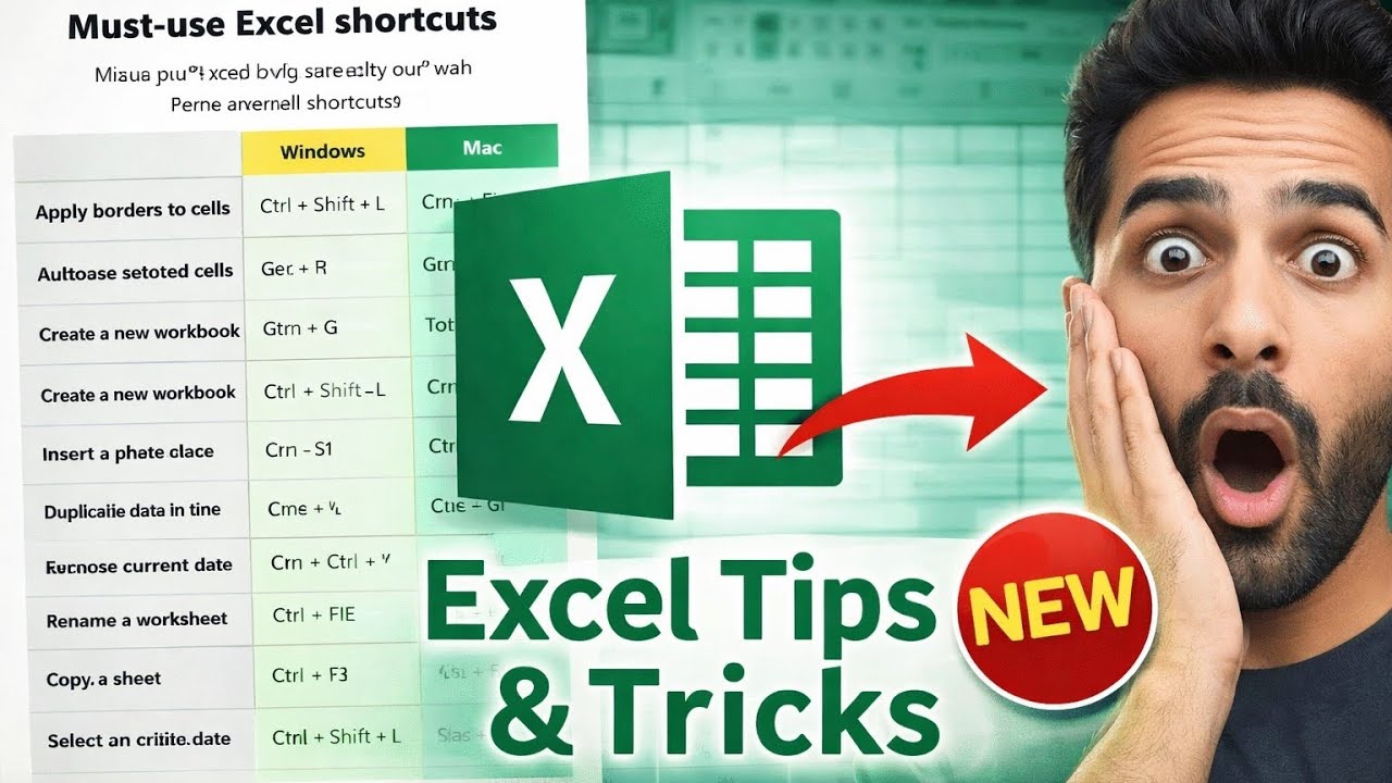 Excel Shortcut Trick 😲 | Excel Tips & Tricks in Hindi | Must Watch 