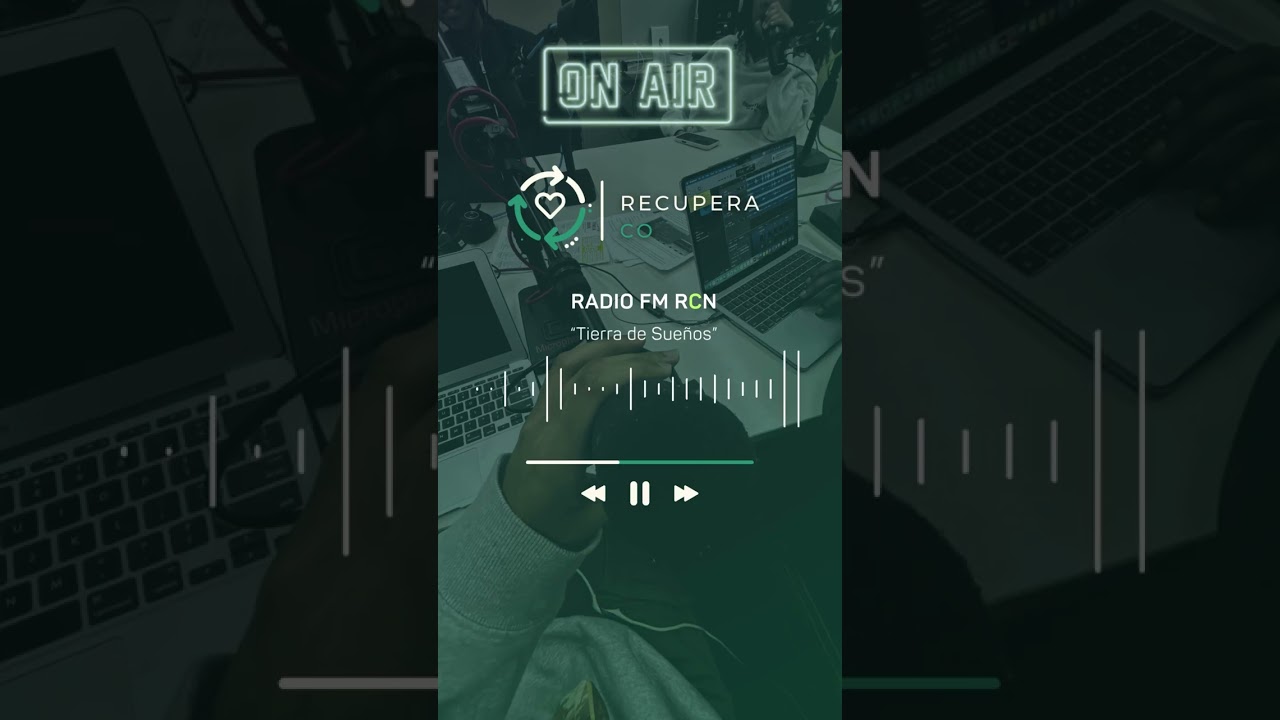Estuvimos en la Radio Tierra de Sueños de FM RCN 💚