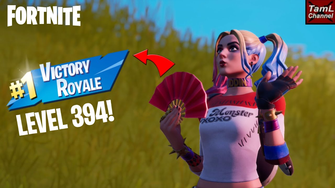 Harley Quinn Victory! (Fortnite Level 394)