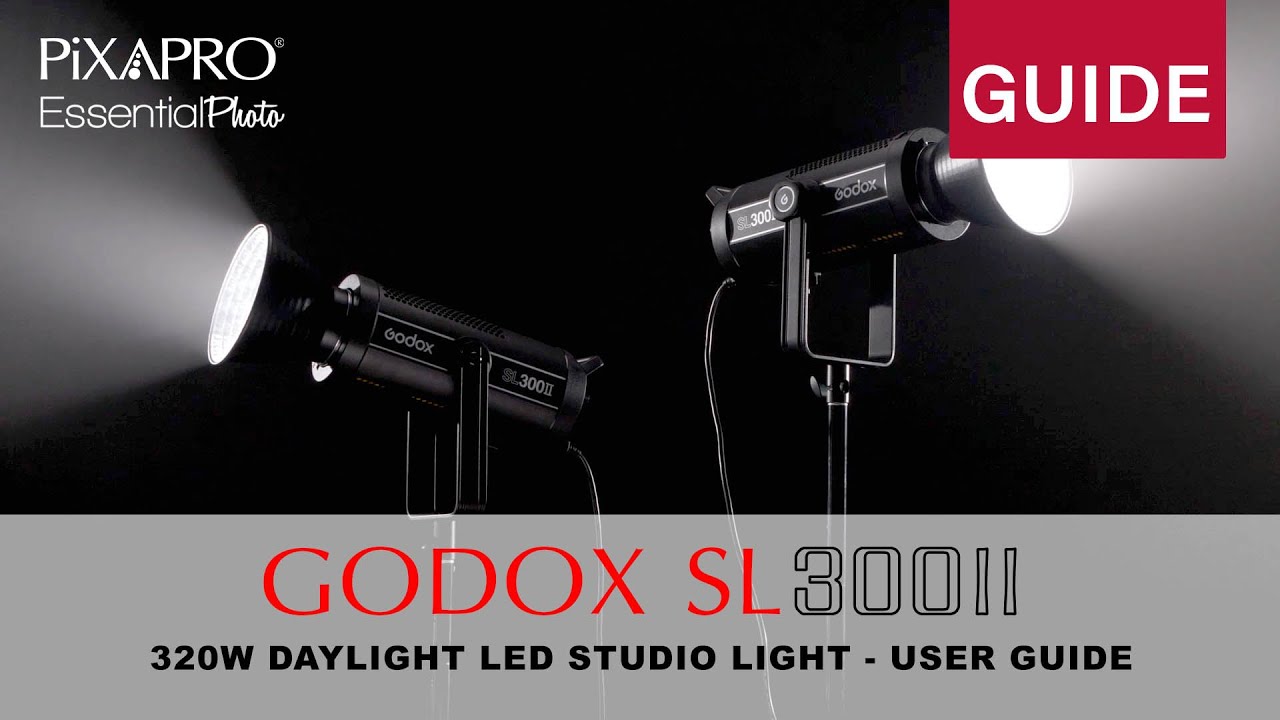 GODOX SL300II 320W LED Studio Light -  User Guide