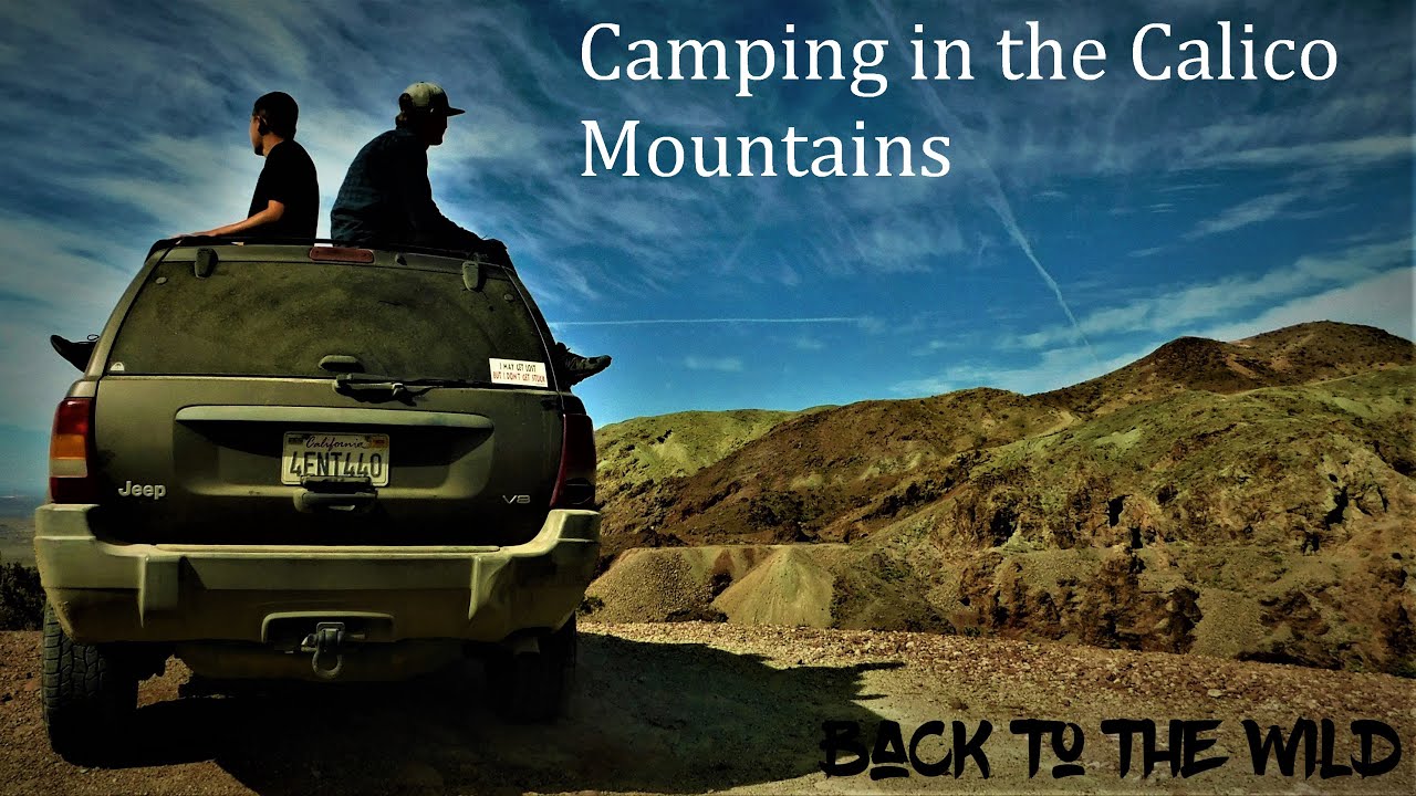 Camping In The Calico Mountains | Off-Roading and Exploring Abandoned Mines in Calico