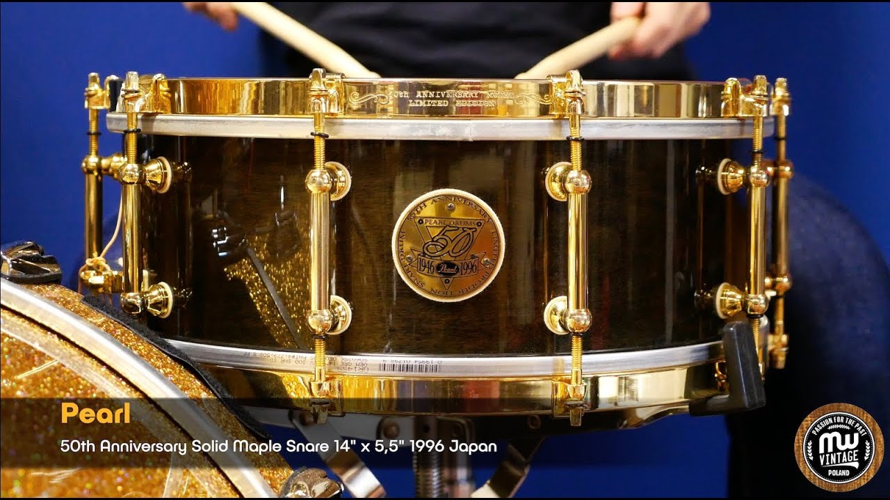 MW-Vintage.pl - Pearl 50th Anniversary Solid Maple Snare 14