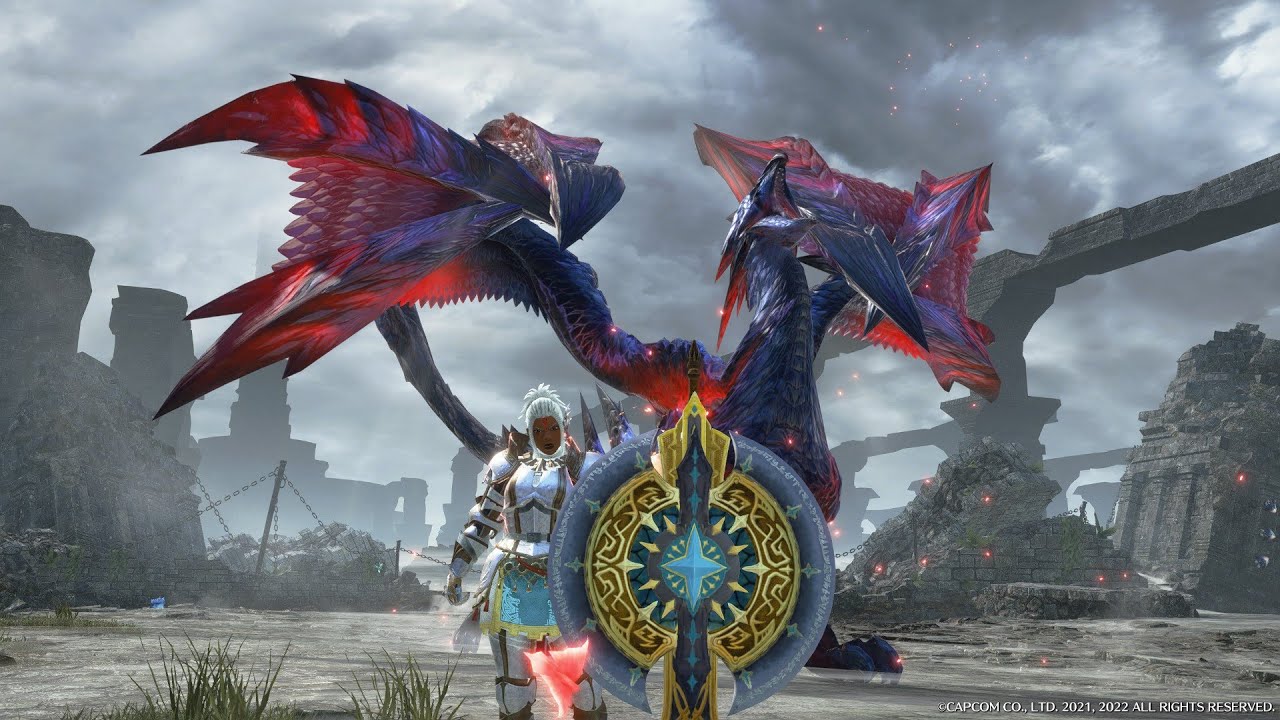 How to  ＤＥＭＯＬＩＳＨ Risen Valstrax with elemental Charge Blade + NO MOD AUGMENT Speedrun!