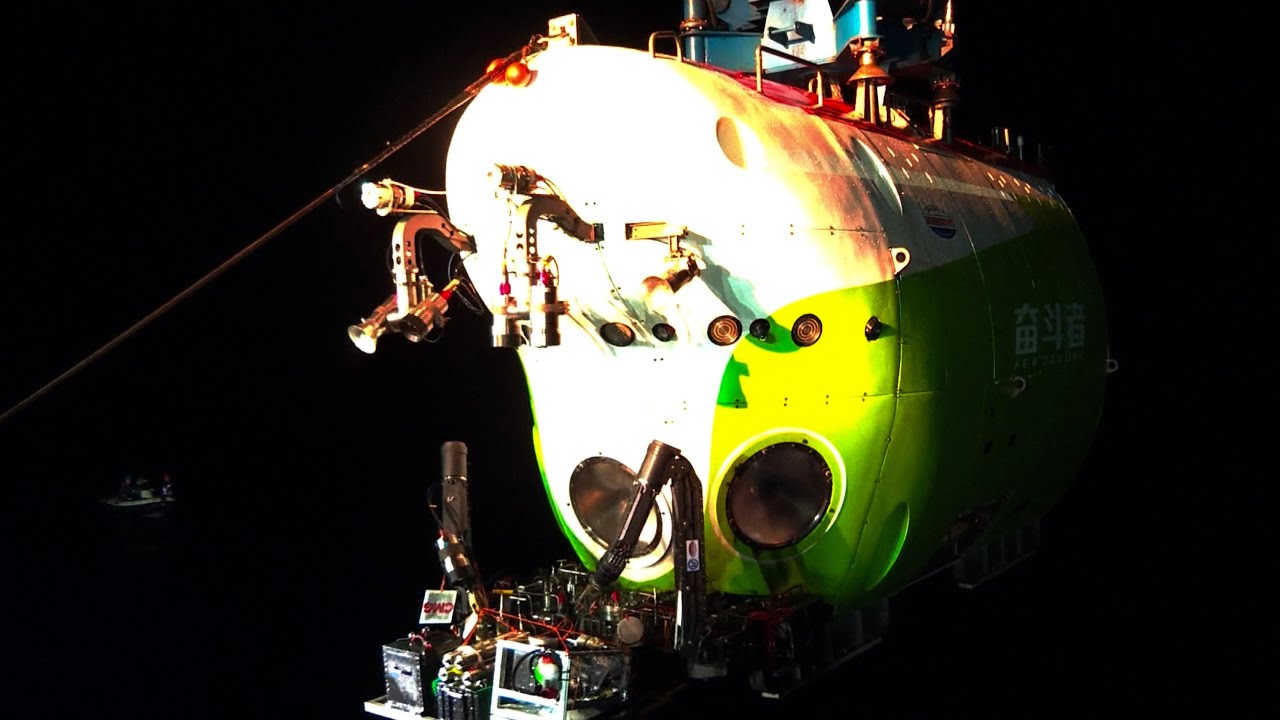 Successful trial of China's deep-sea submersible pave way for future maritime research