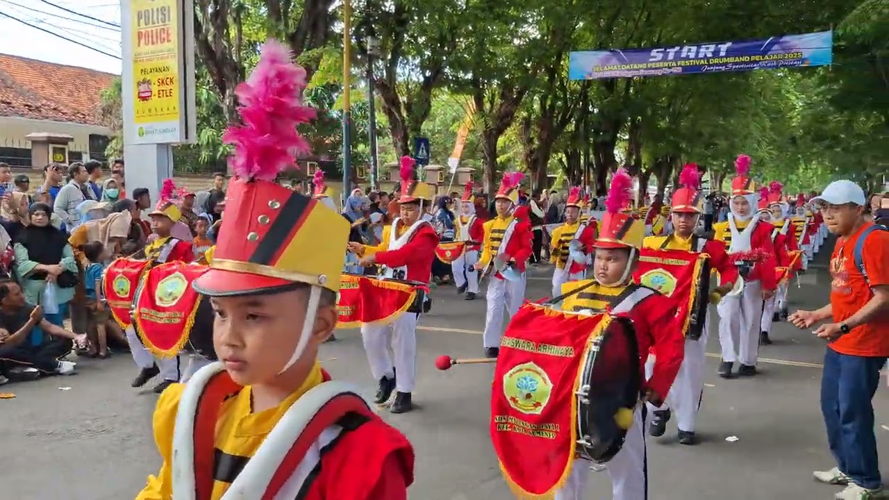 Baswara abhinaya junior tampil perdana saat ivent antar pelajar di tingkat kabupaten