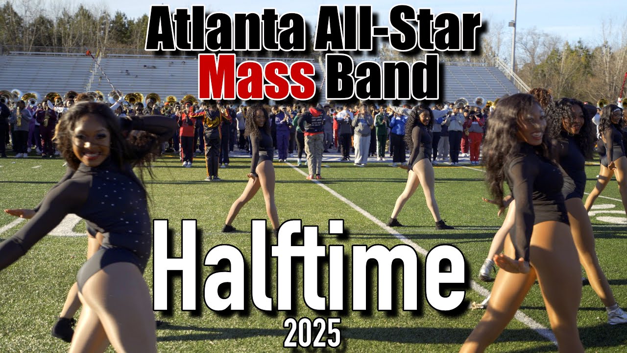 Atlanta All-Star Mass Band (AAMB) Halftime 12/29/2025