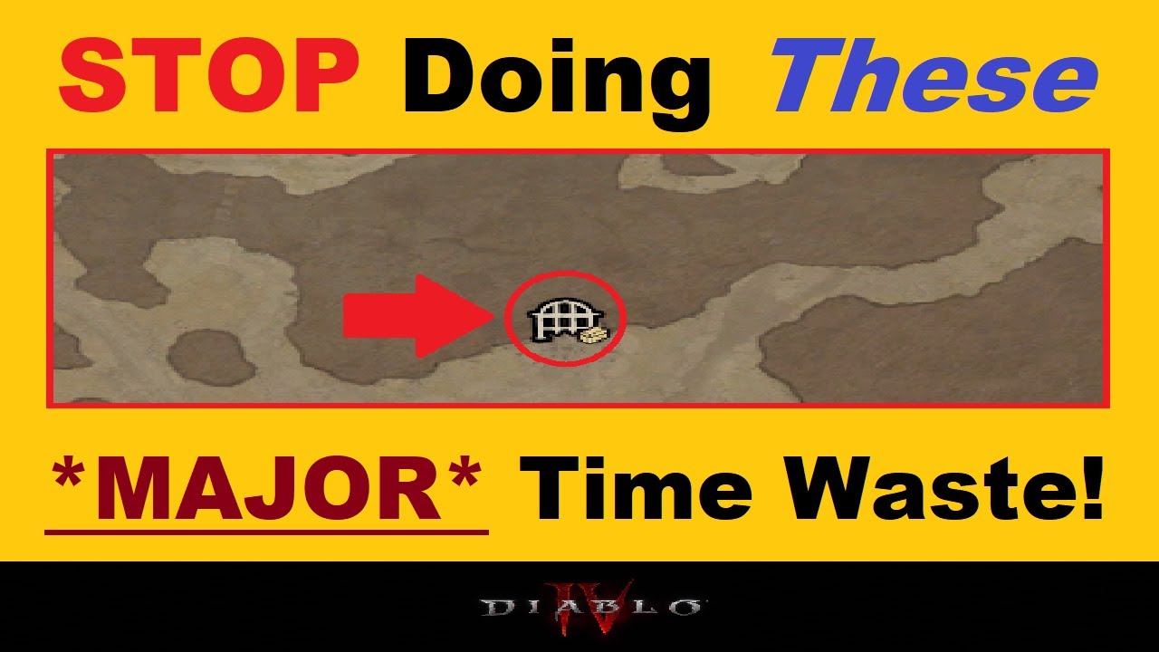 *STOP* Doing These!.. ~MAJOR~ Time Waste in D4.. (Important Codex of Power Dungeon Info in Diablo 4)
