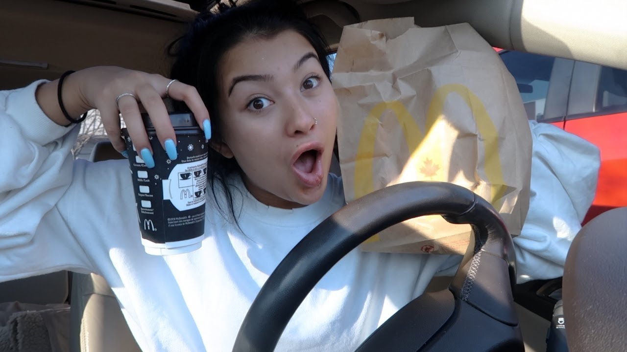 MCDONALDS MUKBANG ( I GO THROUGH TWICE. LMFAO)