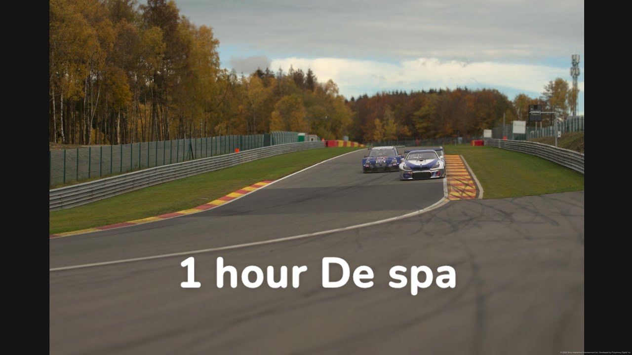 Bmw M6 GT3 1 Hour De Spa |Gran Turismo 7