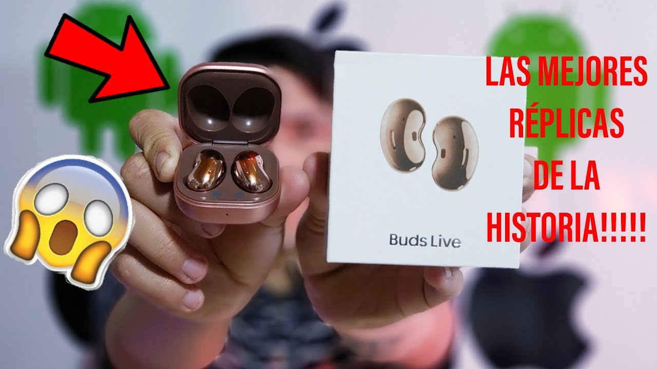 Galaxy Buds Live Réplicas /Que tan buenos son? /  Las mejores Replicas de la Historia.