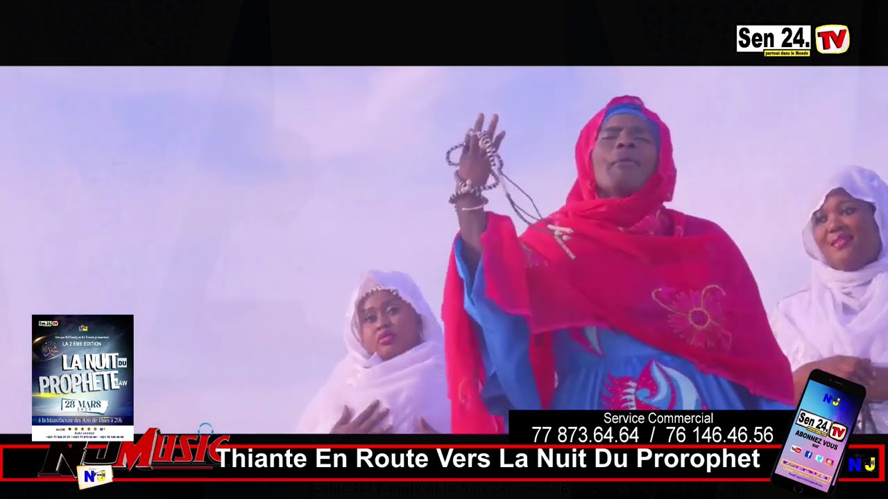 En route verle 28 Mars La Nuit duProphete avec Laye Seye