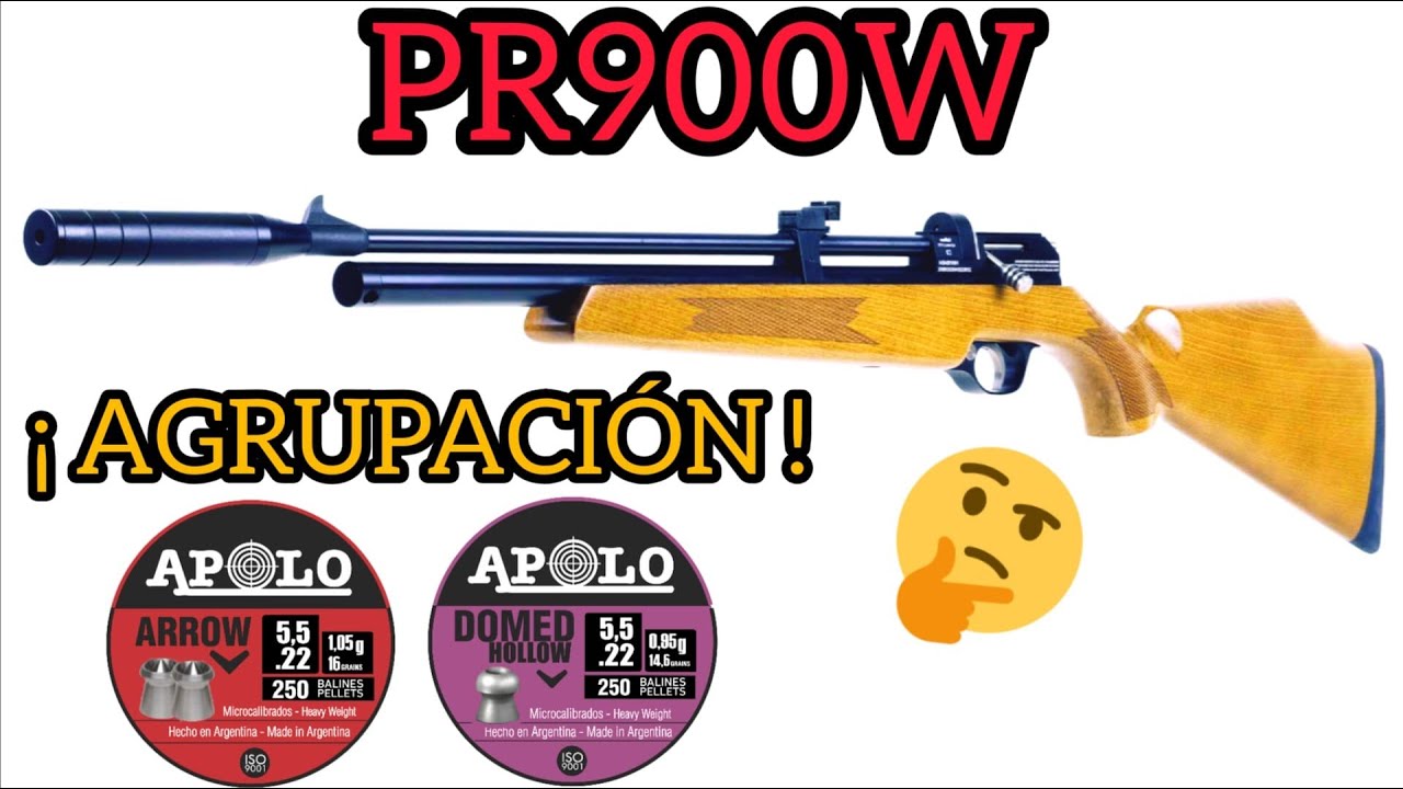 Prueba del PR900 con postones APOLO : Arrow y Domed Hollow.