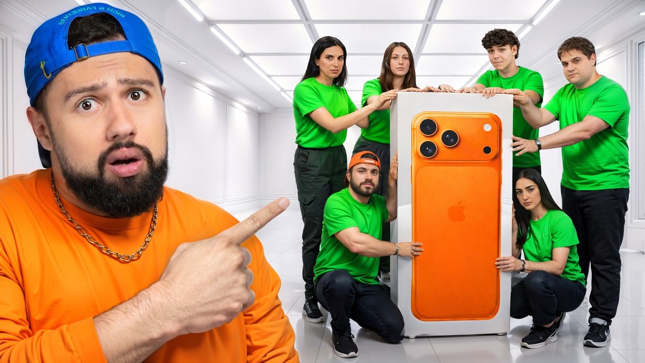 Ով Վերջինը Ձեռքը Հանեց iPhone 17 pro maxi -ի Վրայից՝ Կպահի Իրեն