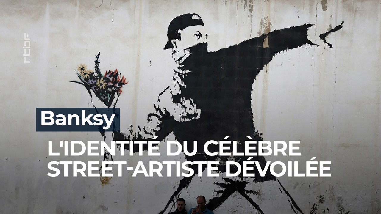 Une enqu&ecirc;te r&eacute;v&eacute;lerait l'identit&eacute; de Banksy, c&eacute;l&egrave;bre street-artiste - RTBF Info