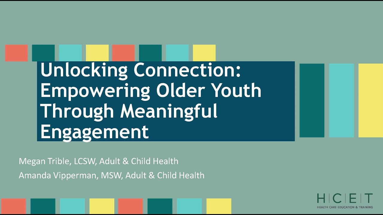 Unlocking Connection: Empowering Older Youth Through Meaningful Engagement
