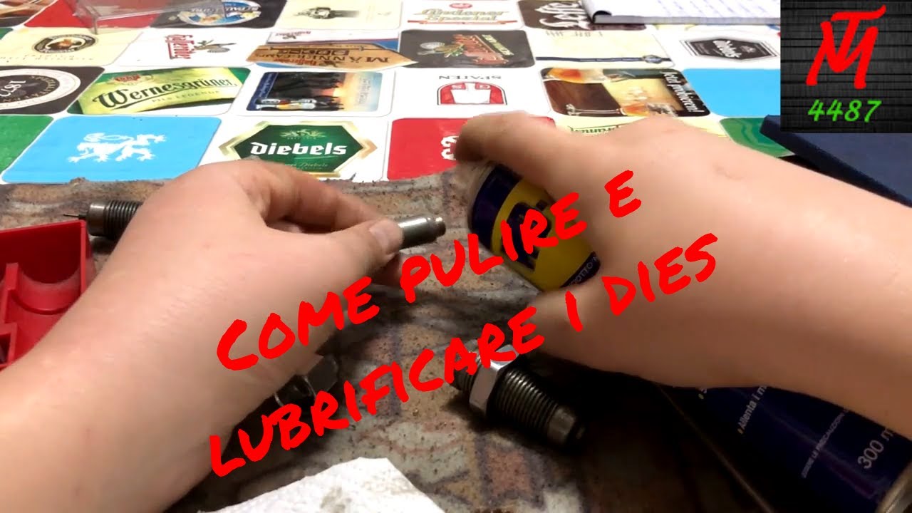 Come pulire e lubrificare i dies