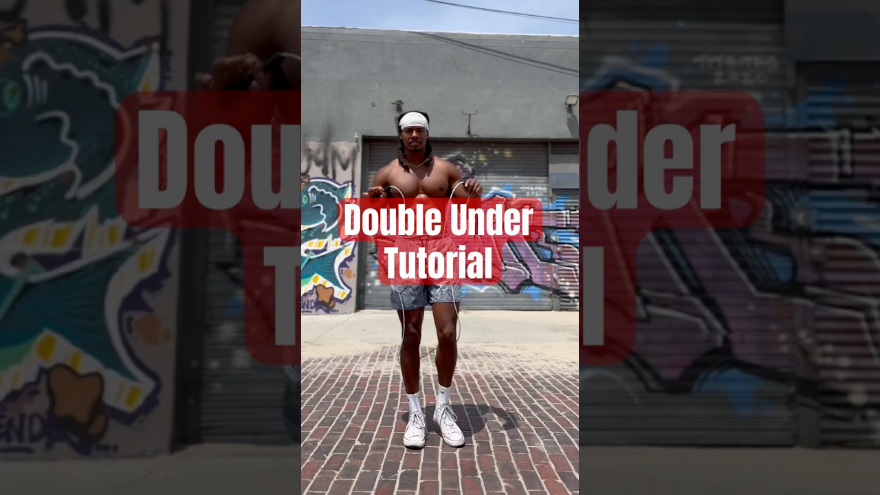 Learn Double Unders FAST in this tutorial #jumprope #skipping #doubleunders #jumpropetutorial