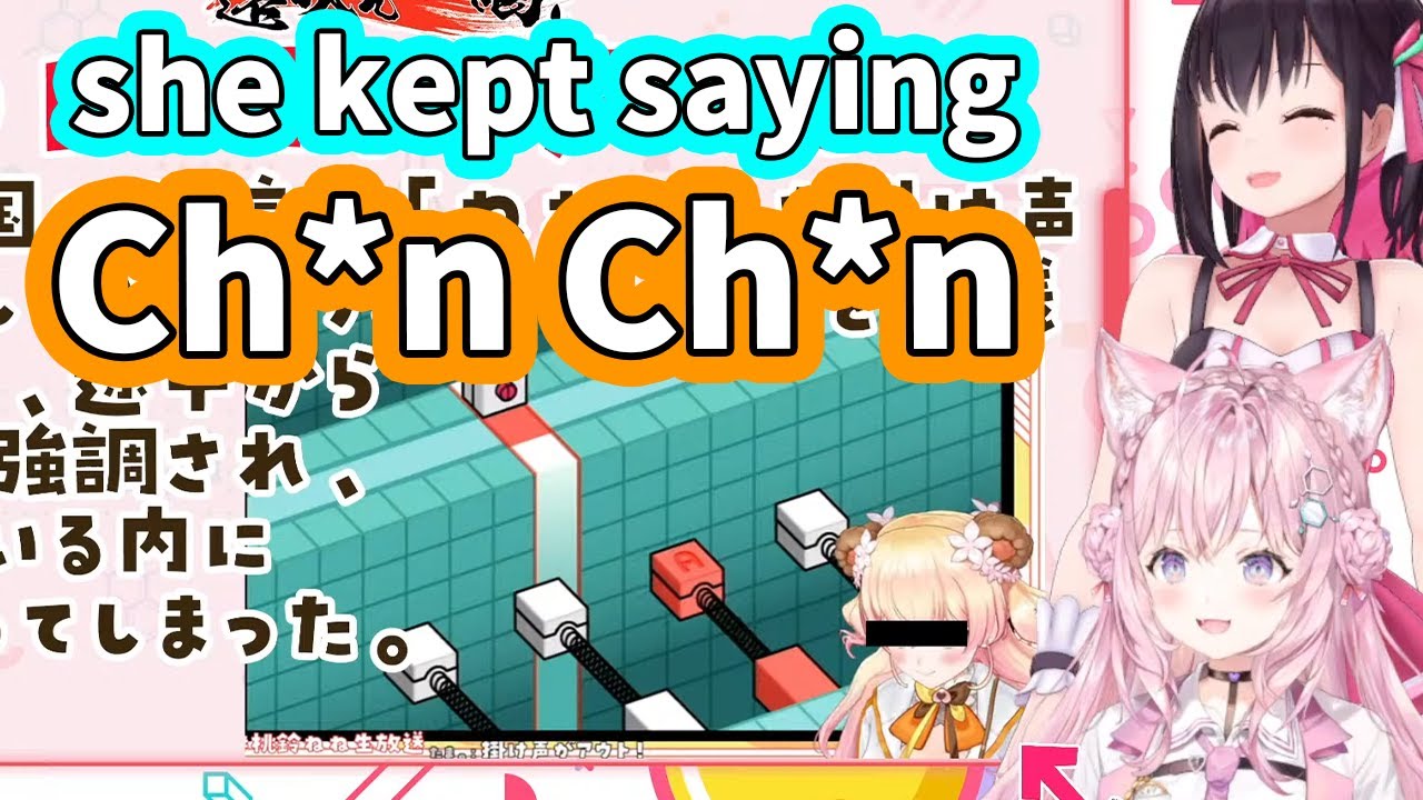 Koyori & AZKi reporting on Nene saying 
