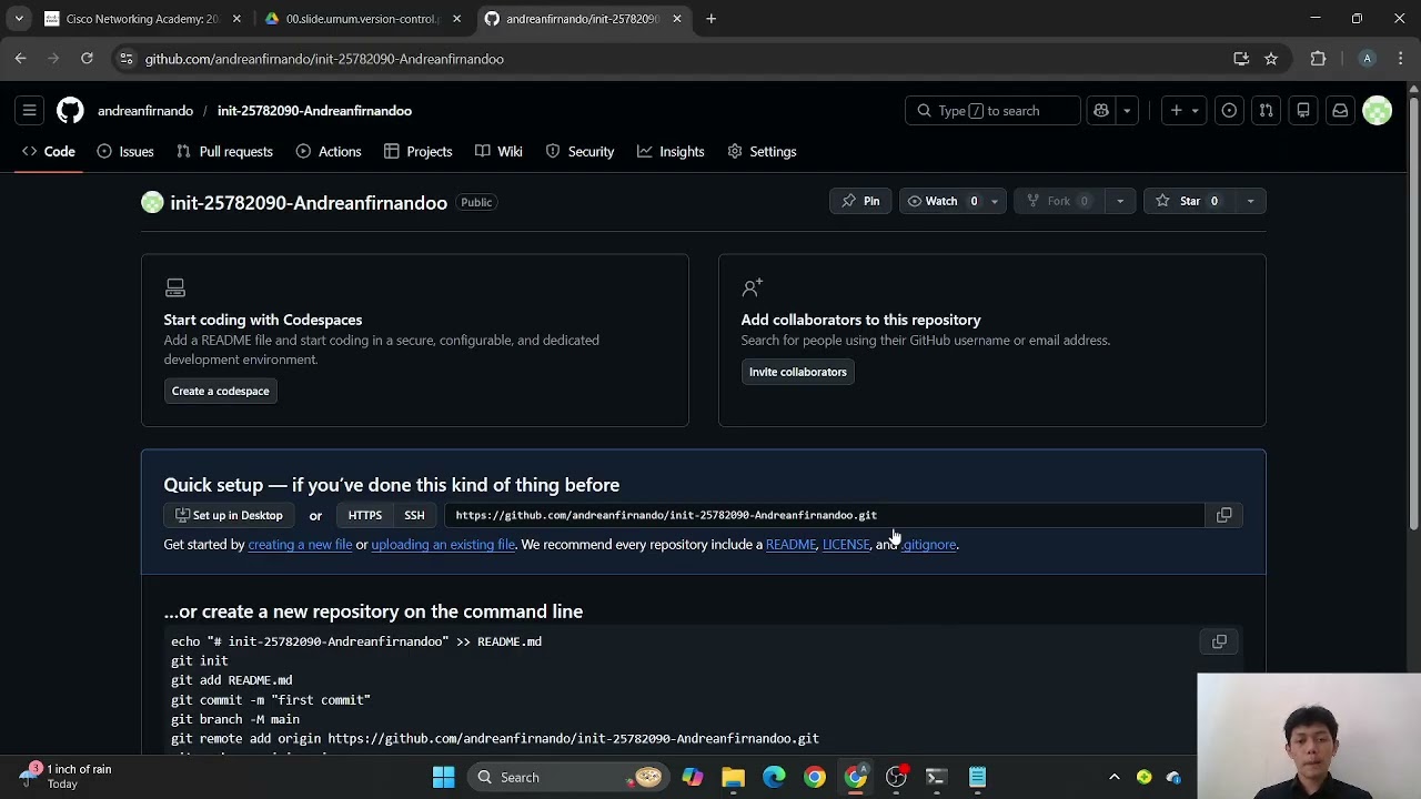 Lab Sessions 1_Version Control, Git, and Github