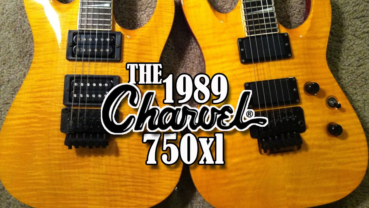The GREATEST Japanese Guitar Ever Made - 1989 Charvel Jackson 750xl Archtop Soloist (Shawn Lane)