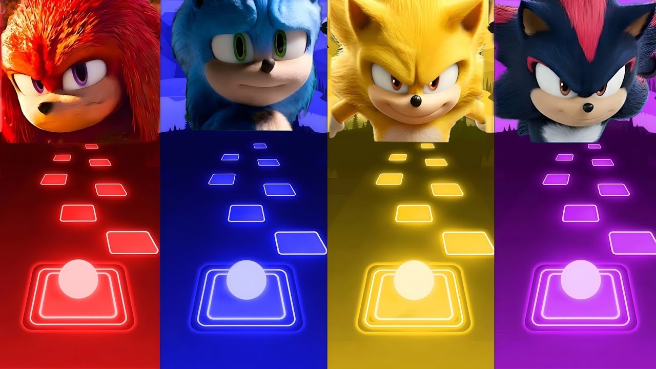 🔴 Sonic SUPER 😱 OTHER HEDGEHOG 3 Tiles Hop 🎯 Cedm rush 🟢 #61