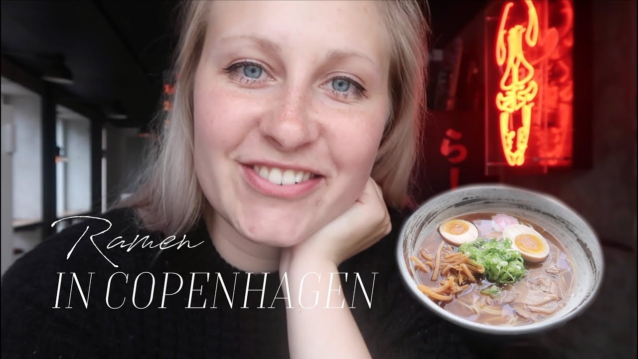 Japanese RAMEN TO BIIRU & Sightseeing in Copenhagen | Merete