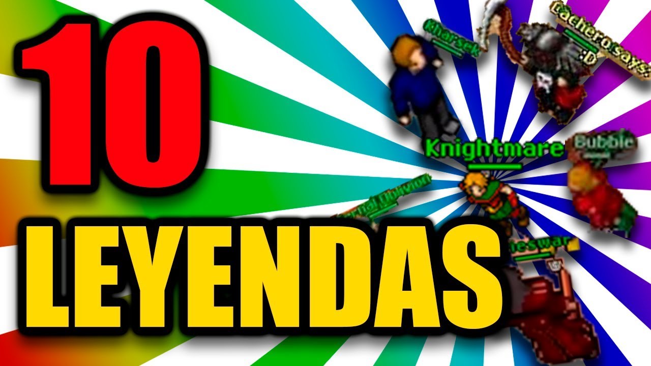 || TOP 10 PERSONAS QUE PASARON A LA HISTORIA EN TIBIA || - TOPS | TIBIA