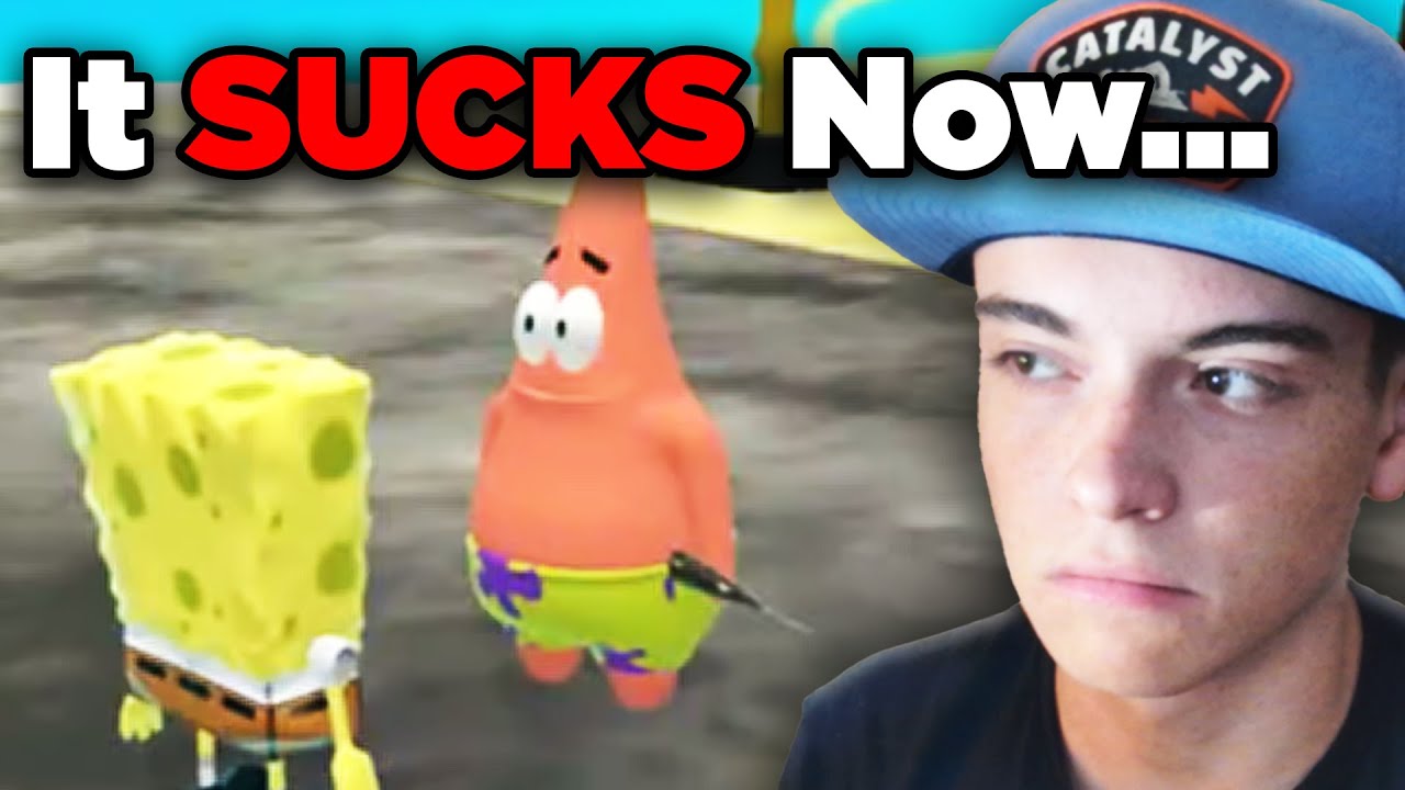 Modern Spongebob is now BRAINROT...