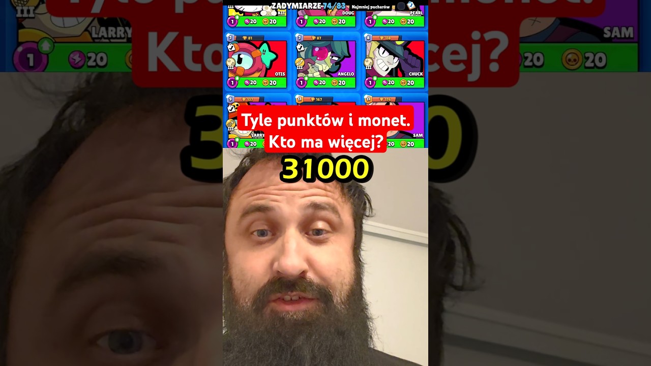 Tyle punkt&oacute;w MOCY/MONET - NA co wydać? Co ULEPSZAMY? #brawlstarsshorts #brawlstarspolska #brawlstars