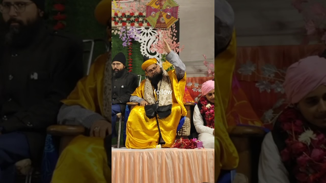 Mashallah Hazrat Syed Miraj Ashraf takrir