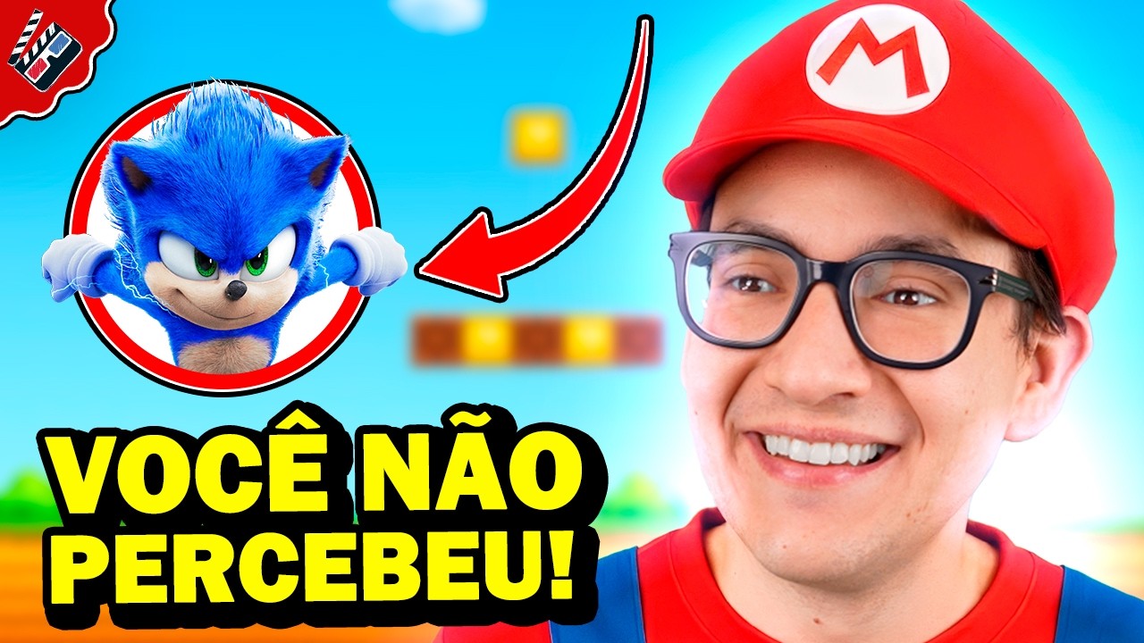 132 EASTER EGGS DO FILME DO SUPER MARIO