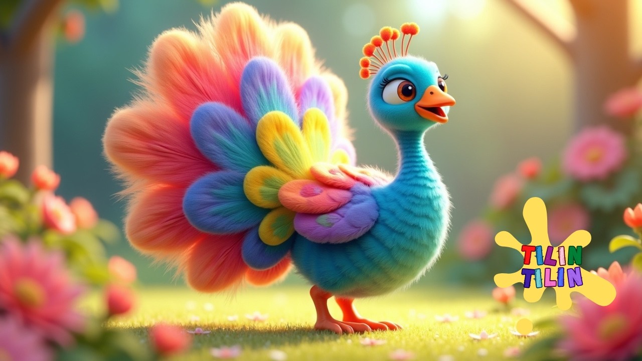 Música Infantil Divertida | Pavão Colorido 🌈 Canções Infantis