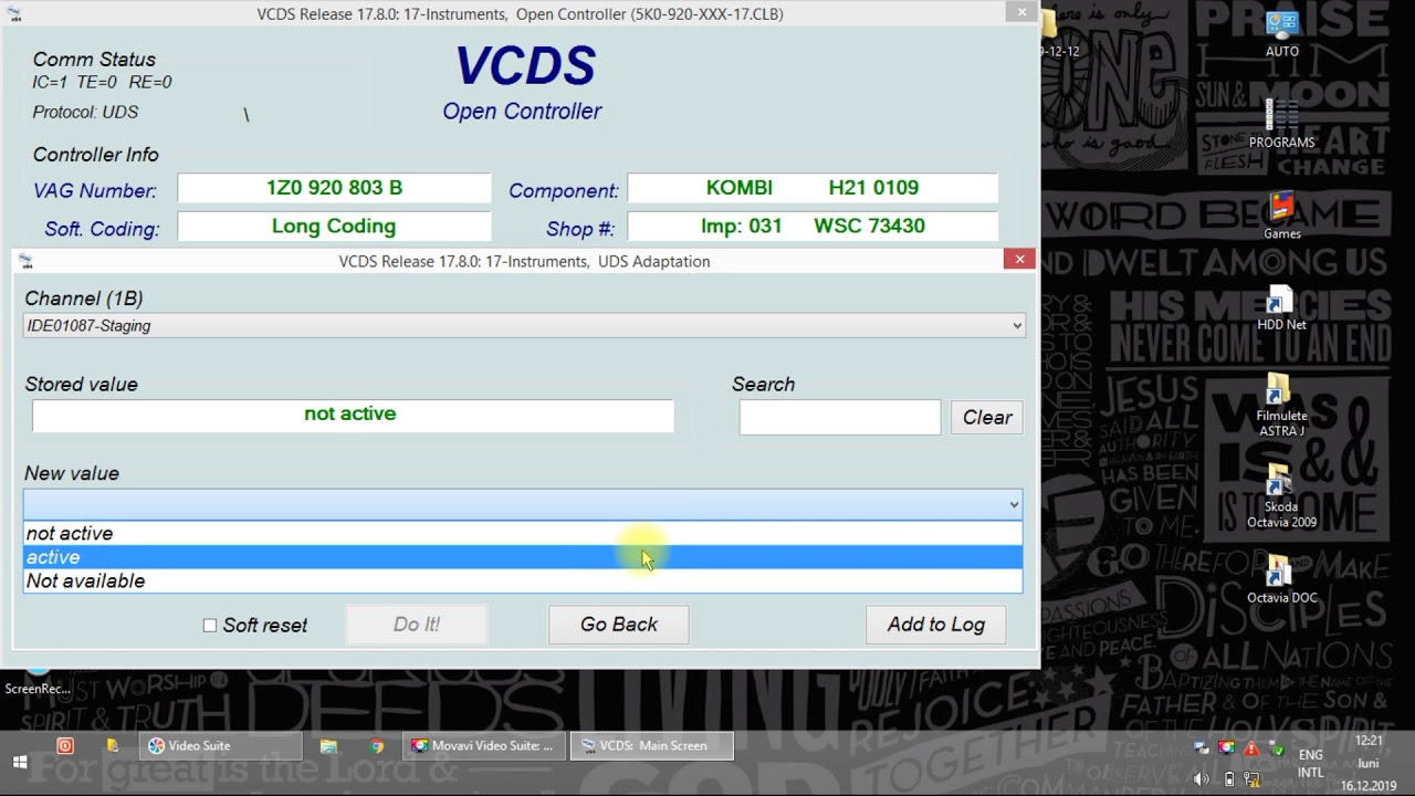 VCDS - Needle Sweep/ Staging/ Indicator Celebration