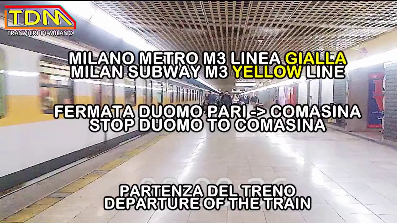 METROPOLITANA MILANO M3 APERTURA INTERRUTTORI DI LINEA   MILAN SUBWAY OPEN POWER SWITCH