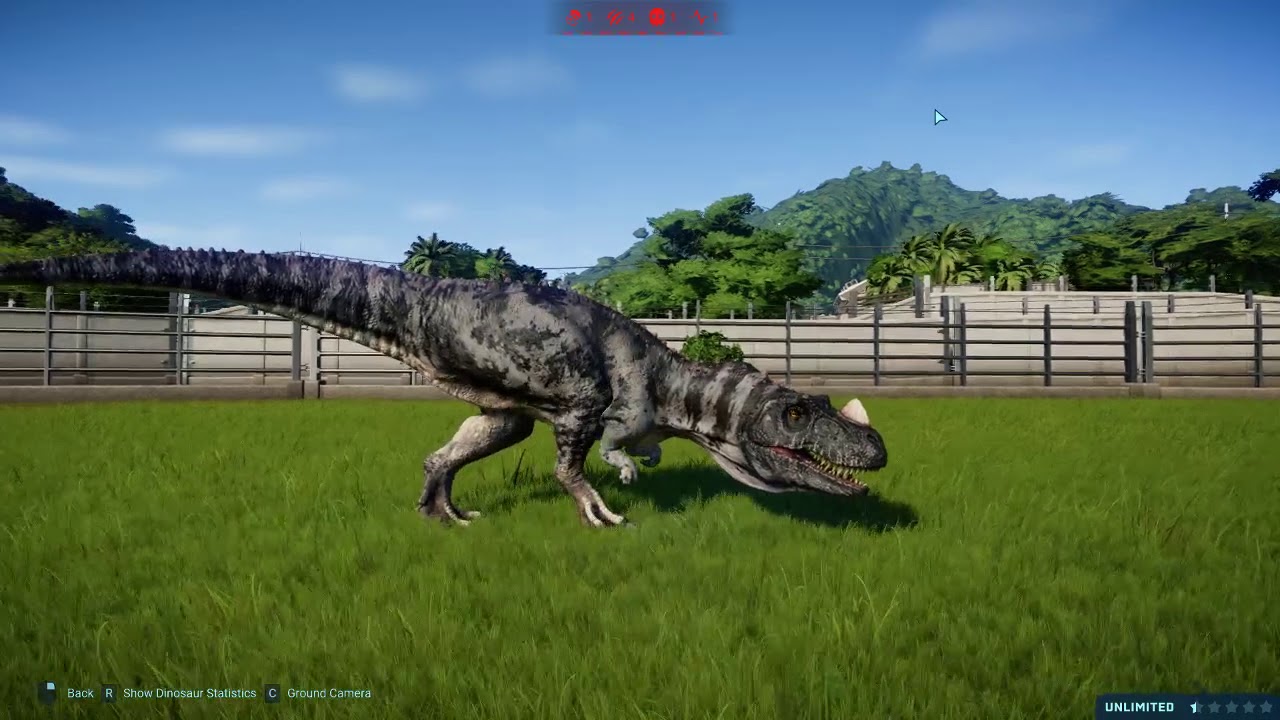 Jurassic World Evolution Skin Battles - Ceratosaurus