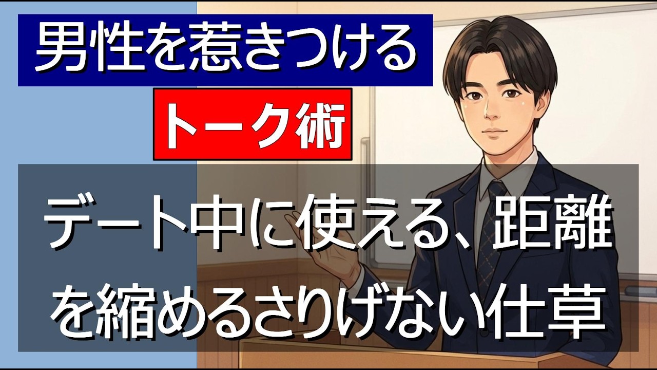 【男性が落ちる】デート中のさりげない仕草7選｜気づかれずに距離を縮める方法