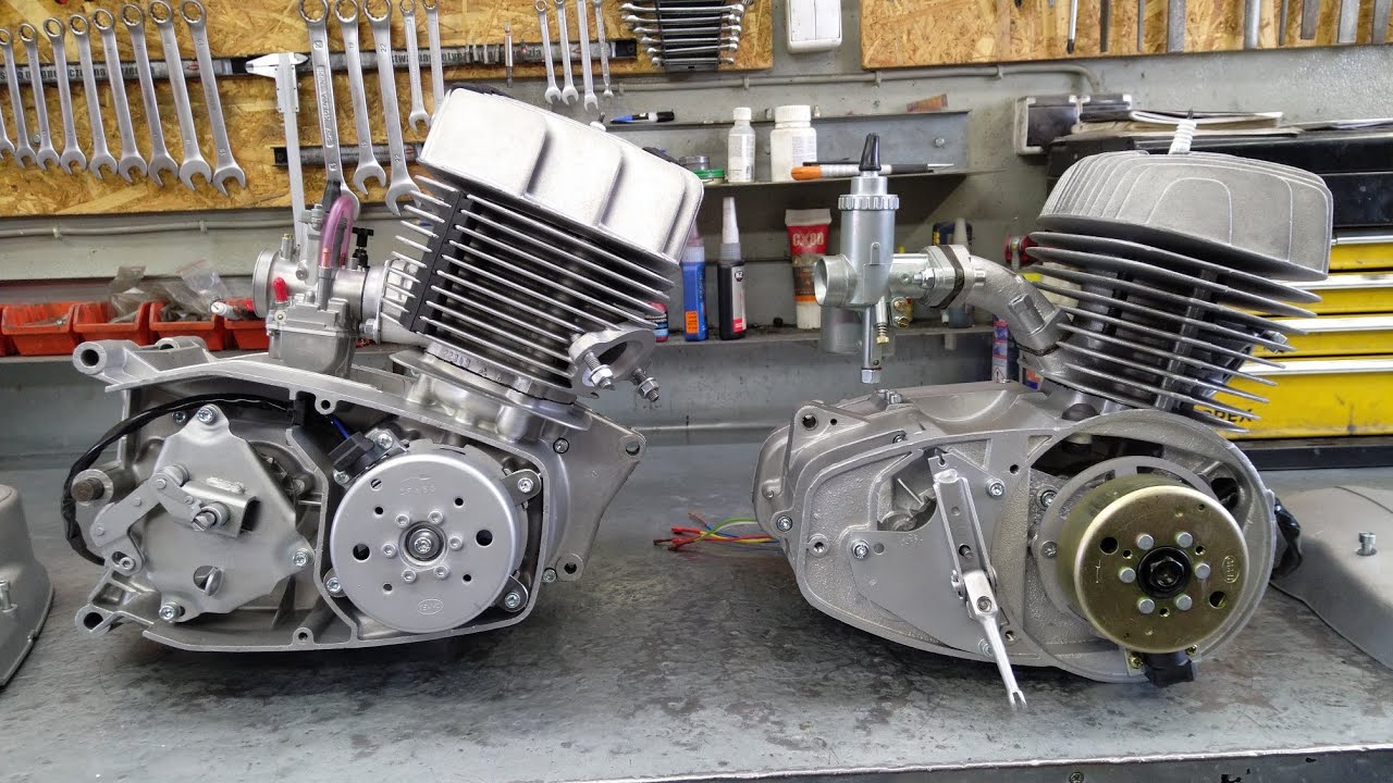 Silnik jawa ts 350 gaźnik PWK, zapłon CDI i silnik gazela gaźnik jikov, zapłon CDI, prezentacja