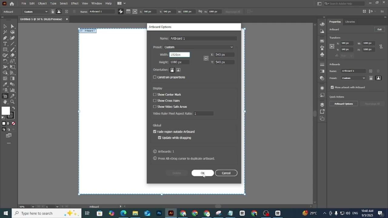 How to Change Document Size in Illustrator #IllustratorTutorial #AdobeIllustrator #GraphicDesign