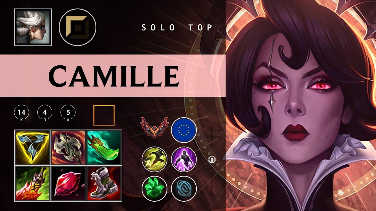 Camille Top vs K'Sante - EUW Grandmaster Patch 26.03