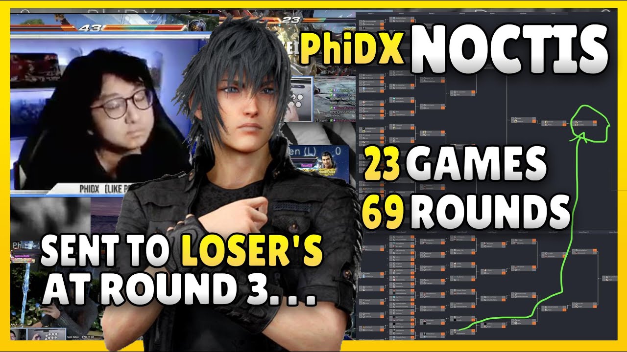 Loser&rsquo;s MIRACLE Run to Grand Finals | PhiDX Noctis @ Tastebud Bouts Tournament 2021 Tekken 7