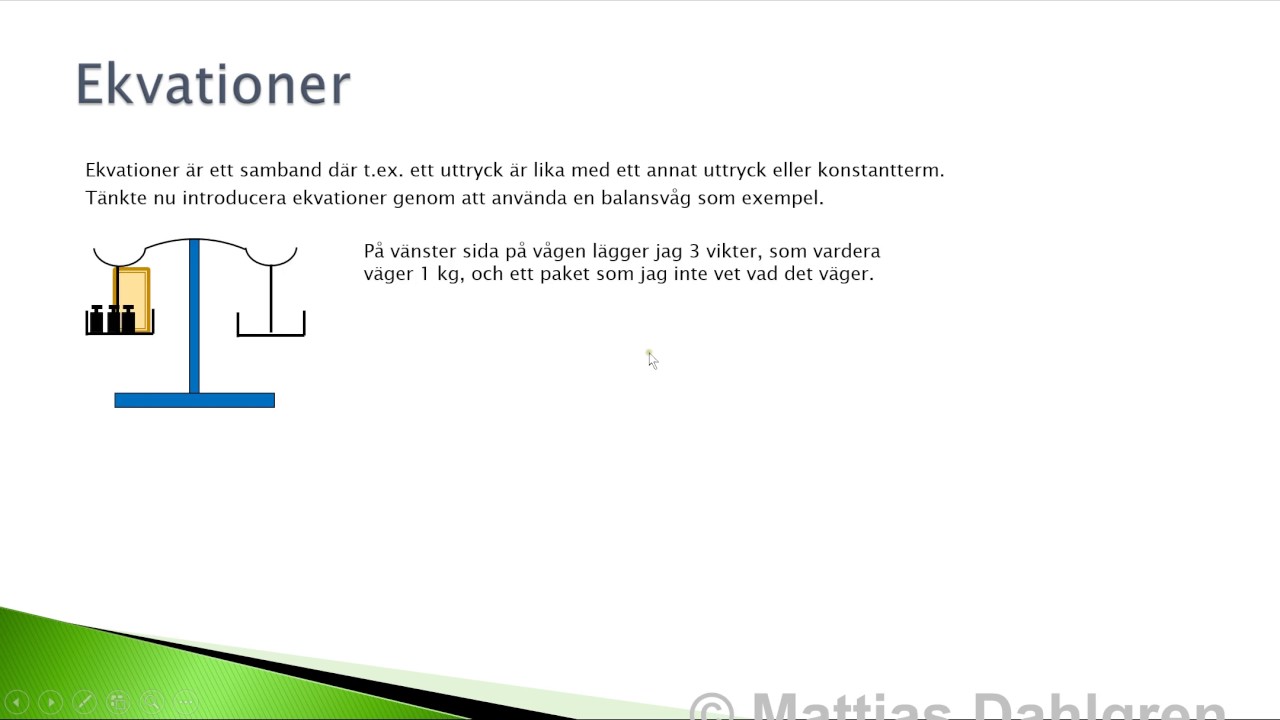 Matematik 1b   Sammanfattning   Kapitel 3   Uttryck och ekvationer