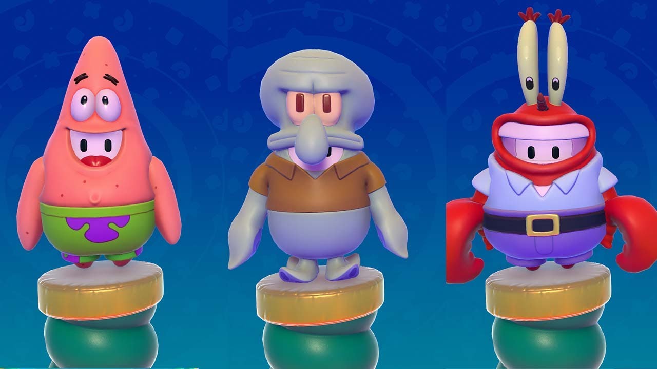 *NEW* Fall Guys Item Shop - Sponge Bob Friends